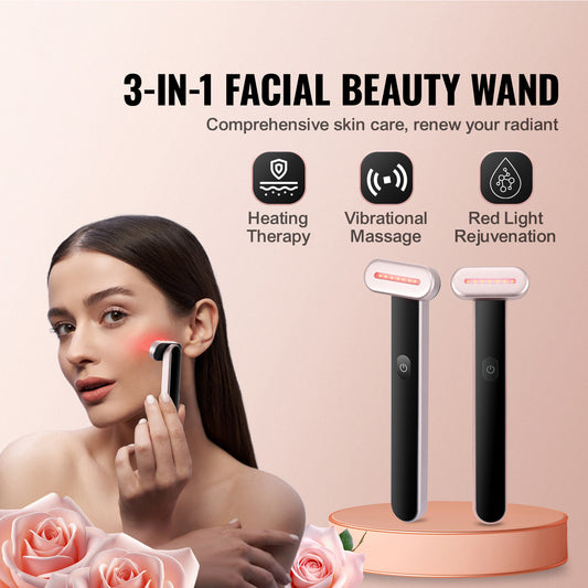 LED Red Light Facial Wand