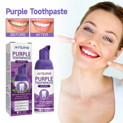 Jaysuing Purple Whitening Toothpaste